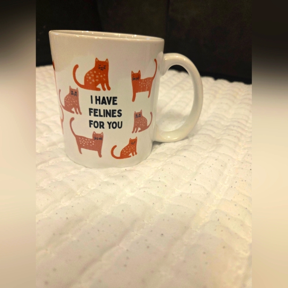 Paper Destiny "I Have Felines For You" Mug